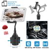 Universal Phone Cup Holder Gooseneck Car Phone Mount 360°Adjustable Cradle Stand