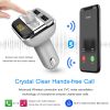 Car Wireless FM Transmitter 3.4A Dual USB Charge Hands-free Call Car MP3 Player TF Card USB Disk Reading