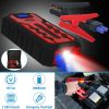 Car Jump Starter Booster 800A Peak 28000mAh Battery Charger Power Bank w/ 4 Modes LED Flashlight for Up to 6.0L Gas or 4.0L Diesel Engine Car