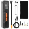 150PSI Portable Tire Inflator Cordless Digital Air Compressor Compact Air Pump with 5 Inflation Modes 3 Light Modes Emergency Power Bank