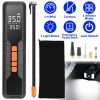 150PSI Portable Tire Inflator Cordless Digital Air Compressor Compact Air Pump with 5 Inflation Modes 3 Light Modes Emergency Power Bank