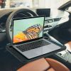 Car Steering Wheel Tray Eating Drink Laptop Auto Desk Potable Travel Tablet Mount Table For Pen Laptop Bottle