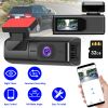2K HD Front Dash Cam For Car With IPS Screen Night Vision Loop Recording Included 32G Storage Card 140° Wide Angle WiFi App Control Front Dashcam