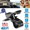 Car Phone Mount Non-Slip Dashboard Phone Holder Adjustable Phone Car Cradle Clip for iPhone XS XS Max XR Galaxy S10 S9 S8 LG GPS Device