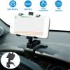 Car Dashboard Phone Bracket Stand Car Phone Holder Non-slip 360°Rotation Dashboard Phone Clamp Suitable For 3-7in Cell Phone