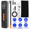 150PSI Portable Tire Inflator Cordless Digital Air Compressor Compact Air Pump with 5 Inflation Modes 3 Light Modes Emergency Power Bank