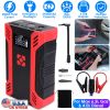 Car Jump Starter with Air Compressor Portable Car Battery Booster with Digital Tire Inflator with 2000mAh Peak Current for 12V Car 6.5L Gas or 4.0L Di