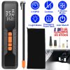 150PSI Portable Tire Inflator Cordless Digital Air Compressor Compact Air Pump with 5 Inflation Modes 3 Light Modes Emergency Power Bank