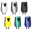 LED style wall-mounted / floor plate type AC 240V,32A,7.4KW household type 2 electric vehicle smart charger  INJET-Nexus(EU)