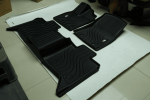 All-Weather TPE Front and Rear Row Floor Liners Floor Mats Fit for Toyota Tundra CrewMax Cab 2022-2025, Custom Fit Tundra Car Mats - as Pic