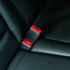 2Pcs Universal Car Extension Socket Buckles Auto Safety Extender Clip Alarm Stopper Comfortable For Pregnant Compatible w/ Most Cars
