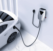 LED style wall-mounted / floor plate type AC 240V,32A,7.4KW household type 2 electric vehicle smart charger  INJET-Nexus(EU)
