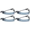 4x Exterior Door Handles for Audi Q7 2007-2015 3.0L 4.2L TDI TFSI 4L0837205B