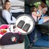 2Pcs Universal Car Extension Socket Buckles Auto Safety Extender Clip Alarm Stopper Comfortable For Pregnant Compatible w/ Most Cars