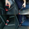 2Pcs Universal Car Extension Socket Buckles Auto Safety Extender Clip Alarm Stopper Comfortable For Pregnant Compatible w/ Most Cars