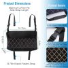 Car Handbag Purse Holder for Front Seat Storage Net Bag Pocket