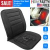 Heated Car Seat Cushion 12V Auto Seat Cover Warmer with Adjustable Temperature Controller for Cars Trucks Vans SUV
